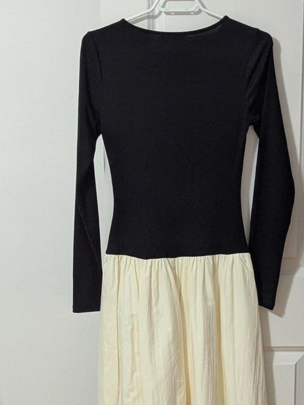 4th & Reckless Women's Black and Cream Dress - Picture 3 of 8